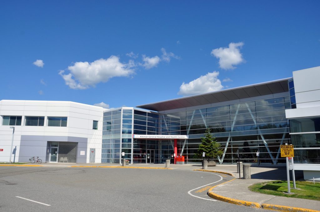 Kitimat General Hospital entrance